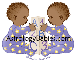 AstrologyBabies.com copyright Marian Buchanan